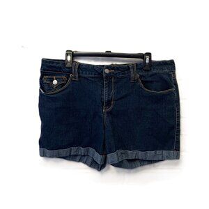 Canyon River Blues Dark Wash Jean Shorts | 16